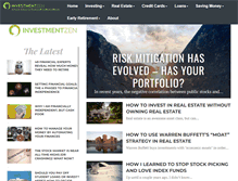 Tablet Screenshot of investmentzen.com